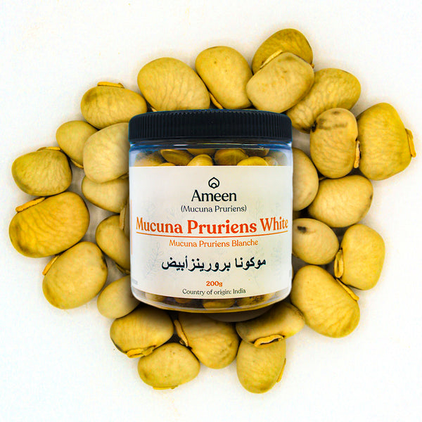 Mucuna Pruriens Seeds White