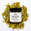 Botanical Name: Salvia officinalis
Common Names:
English: Sage, Common Sage, Garden Sage
Sanskrit: साल्विया (Salviya), त्रिफल (Triphala)
Hindi: सफेद तुलसी (Safed Tulsi), साज (Saj)
Urdu: سیج (Sej)
Tamil: சாள்வியா (Salviya)
Telugu: సాల్వియా (Salviya)
Malayalam: സാജ് (Saj)
Kannada: ಔಷಧಿ ಸಸ್ಯ (Aushadhi Sasya)
Marathi: साज (Saj)
Gujarati: સાજ (Saj)
Bengali: ঋষি পাতা (Rishi Pata)
Punjabi: ਸੇਜ ਪੱਤਾ (Sej Patta)
Malay/Indonesian: Daun Sage
Thai: ใบเสจ (Bai Sech)
Chinese: 鼠尾草 (Shǔ wěi cǎo)
French: Sauge
Spanish: Sa
