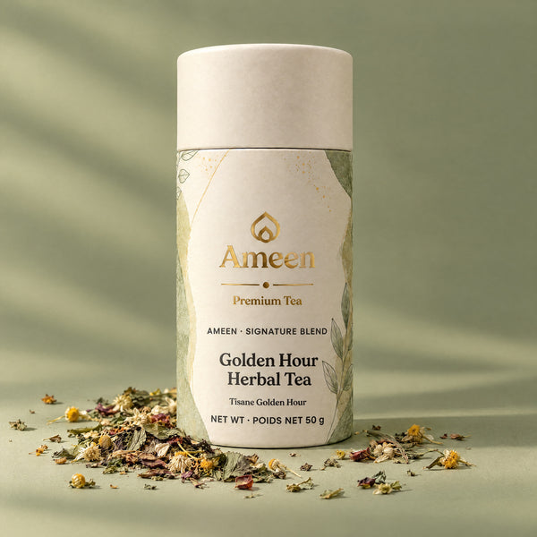 Golden Hour Herbal Tea