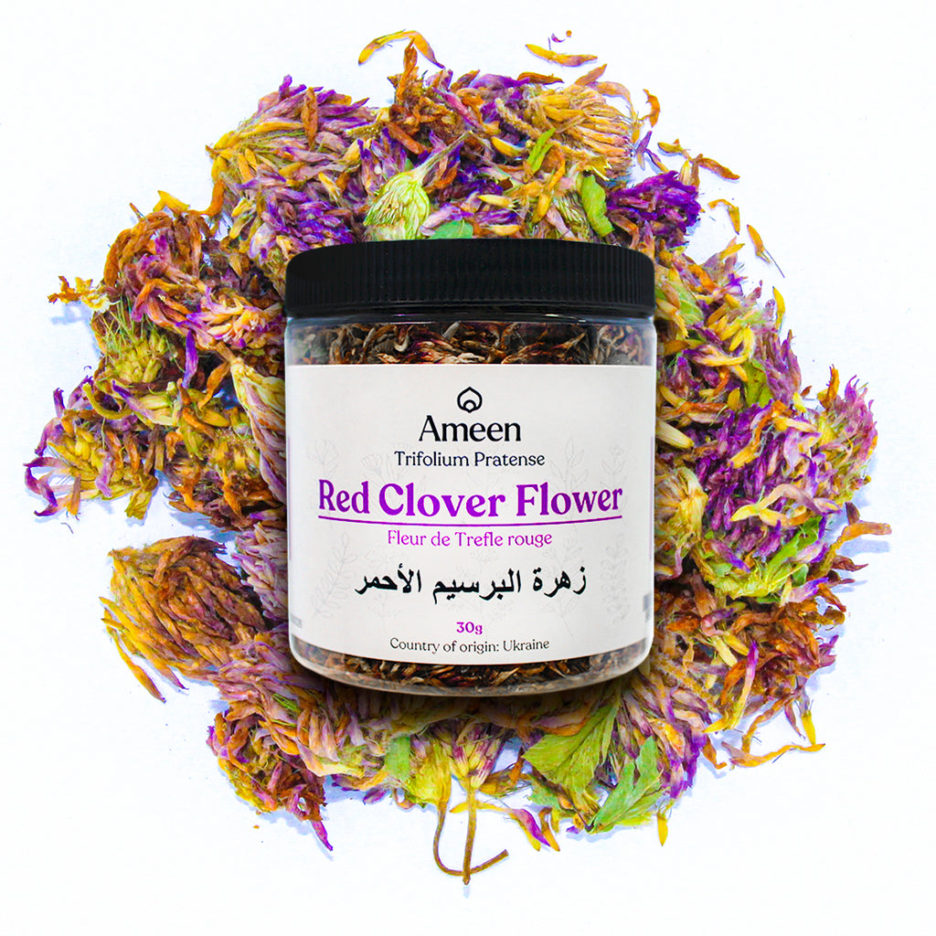 Botanical Name

Trifolium pratense

Also Known As

Cow Clover, Meadow Clover, Purple Clover, Trefoil, Beebread, Aasristik, Creeping Clover, Wiesenklee, Trepatra.