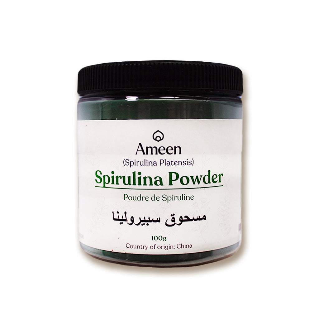 Botanical Name: Arthrospira platensis, Arthrospira maxima
Common Names:

English: Spirulina, Blue-Green Algae Powder, Arthrospira Powder
French: Spiruline
Spanish: Espirulina
German: Spirulina Algen
Japanese: スピルリナ (Supirurina)
Arabic: سبيرولينا
Other: Cyanobacteria Powder, Freshwater Algae Powder