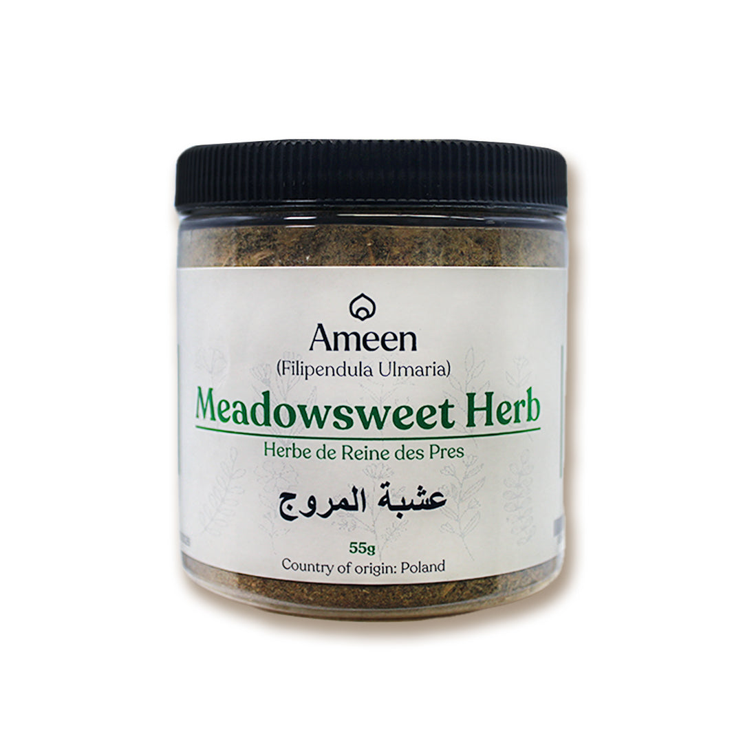 Botanical Name: Filipendula ulmaria
Common Names: Meadowsweet, Dropwort, Mead Wort, Queen of the Meadow, Bridewort, Meadow Queen, Lady of the Meadow, Dollof, Meadsweet, Filipendula