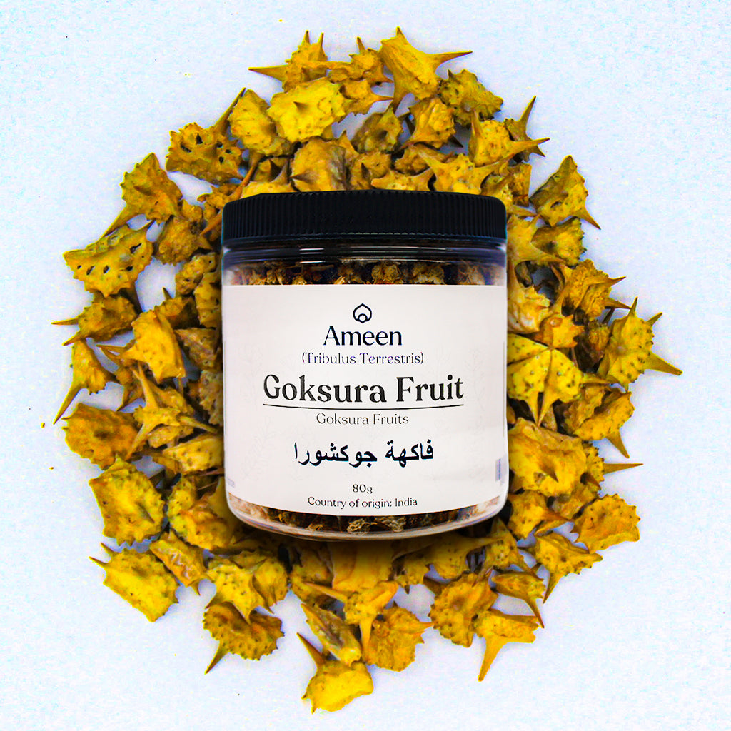 goksura, tribulus, land-caltrops, gokharu, cat's head, croix de chevalier, dars elaguz, nature's viagara, nerinjil, naalkhar, herbe terrestre, espaakh,&nbsp;جوكشورا,&nbsp;Goksura fruit, Gokshura fruit, Tribulus fruit, Puncturevine fruit, Devil's thorn fruit, Bindii fruit, Caltrop fruit, Goathead fruit, Small caltrops fruit, Gokharu fruit, Bhakhdi fruit, Nerinjil fruit, Baiji fruit, Puncture vine fruit, Yellow vine fruit, Bulgarian tribulus fruit, Cat's head fruit