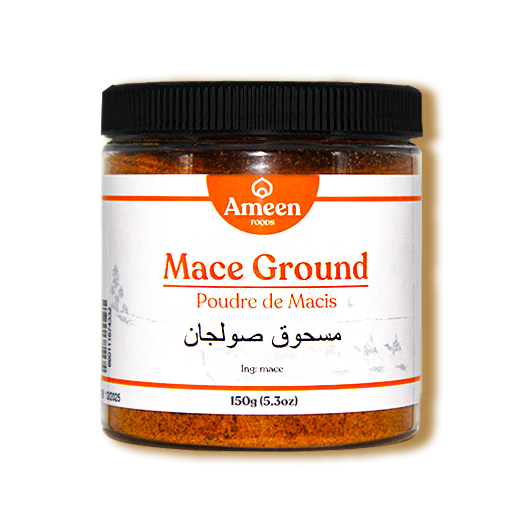Mace Powder, Javitri Powder, Macis en Poudre, Gemahlene Muskatblüte, Polvere di Macis, まいすの粉末, مسحوق جوزة الطيب, 肉豆蔻花粉