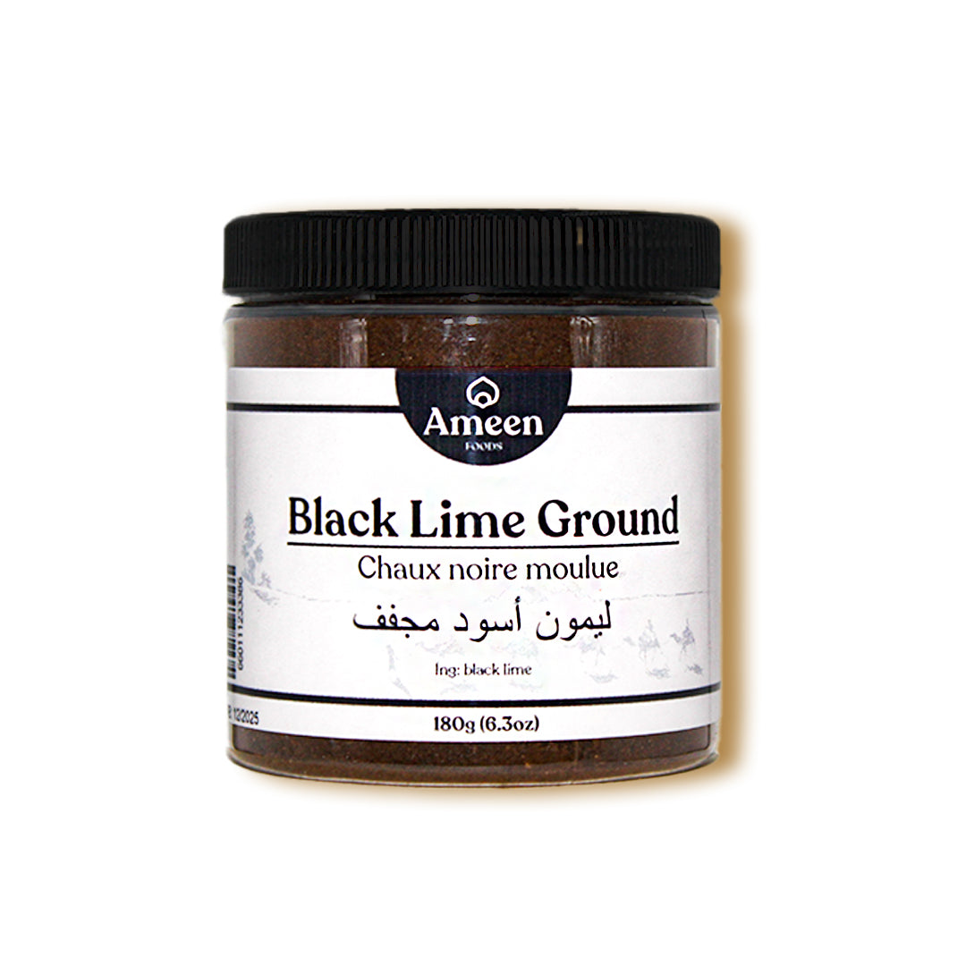 Black Lime Ground, Dried Lime Powder, Loomi Powder, Lumi Powder, Limoo Omani Powder, Limu Omani Powder, Black Lemon Powder, مستكة مطحونة, لومي مطحون, ليمو عماني مطحون
