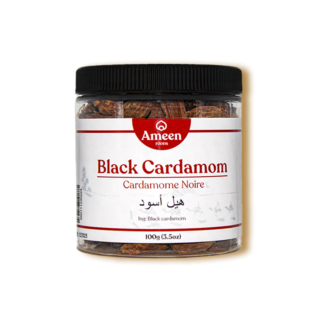 Black Cardamom Whole, Badi Elaichi, Kali Elaichi, Amomum Subulatum, الهيل الأسود , बड़ी इलाइची , Greater Cardamom, Nepal Cardamom, Brown Cardamom, Large Cardamom, Indian Cardamom, Hill Cardamom, Winged Cardamom, Bengal Cardamom
