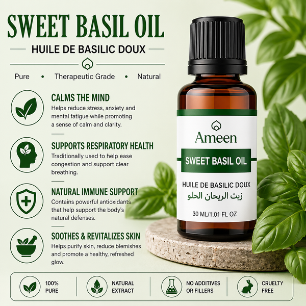 Sweet Basil Oil