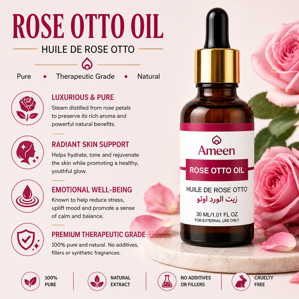 Rose Otto Essential Oil