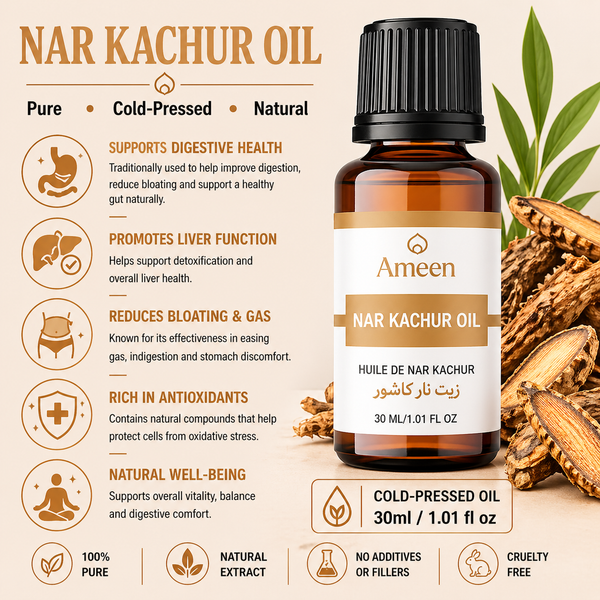 Nar Kachur (Curcuma Zedoaria) Oil