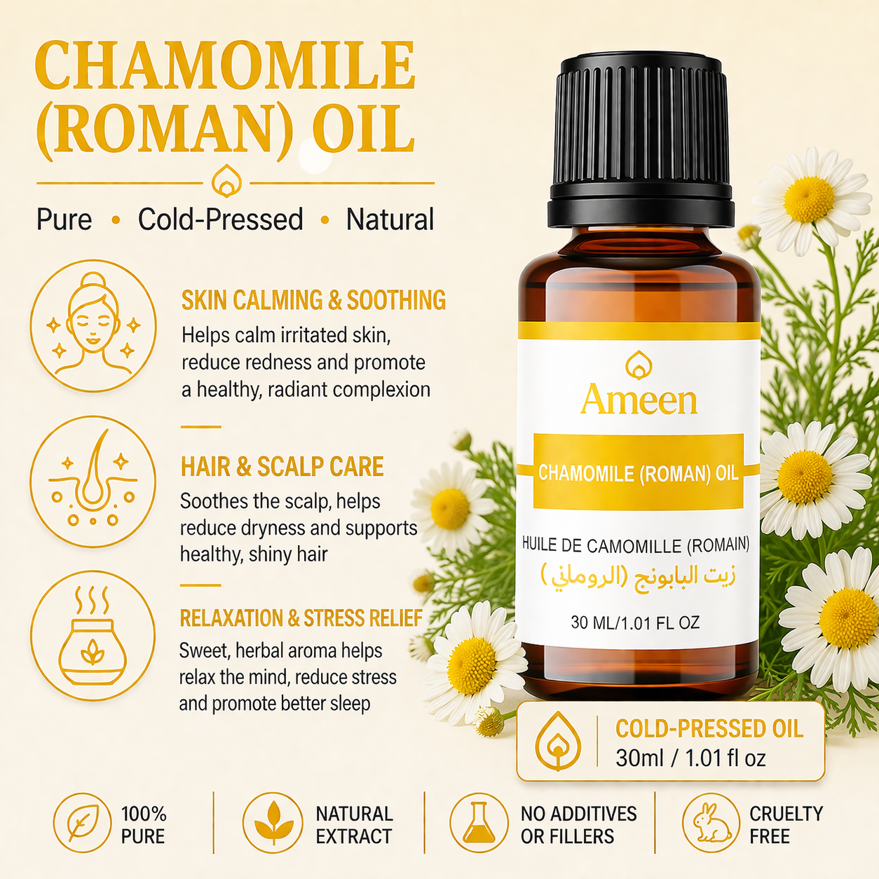 Chamomile (Roman) Oil