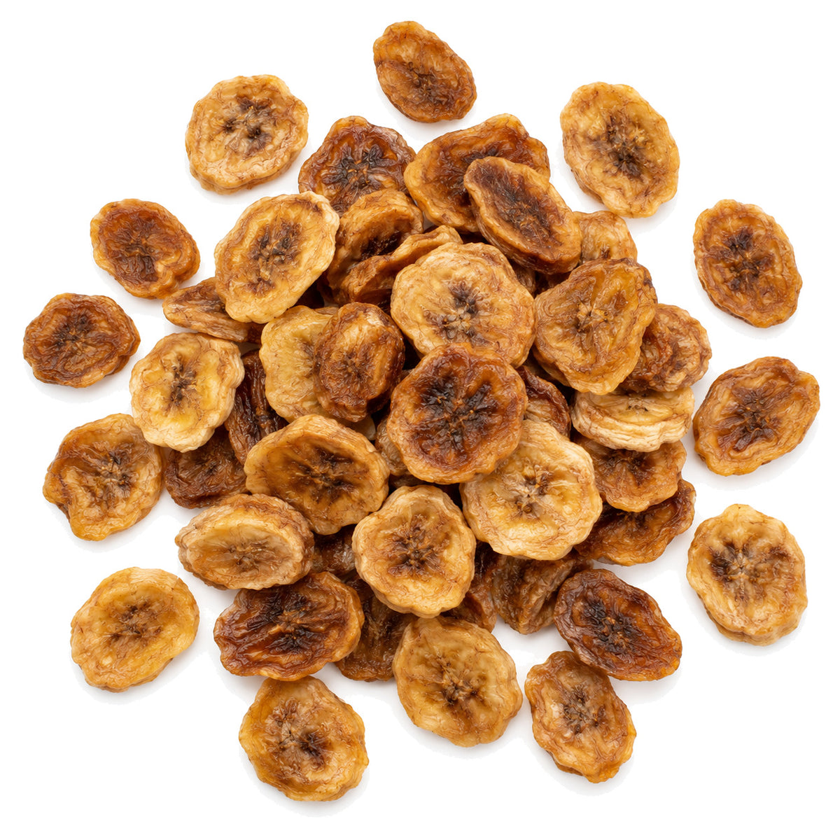 Dried Banana Coins, Unsweetened