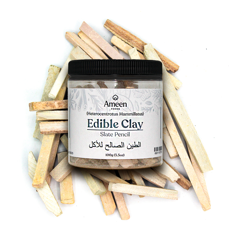 Slate Clay, Natural Clay, Geophagic Clay, Healing Clay, Edible Earth, 吃土, الطين الصالح للأكل, 食用粘土.