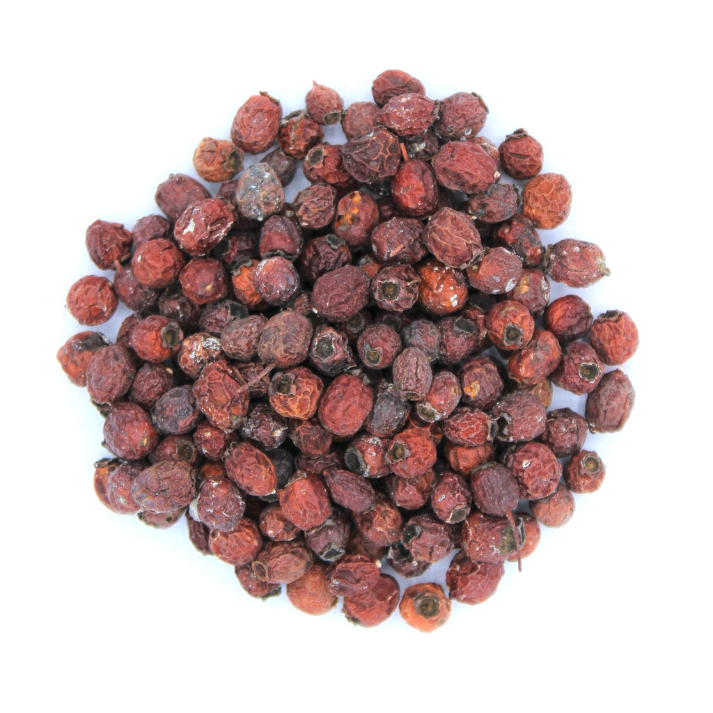 Hawthorn Berries, Crataegus berries, May Bush, May Tree, Whitethorn, Haw Berry, Quickthorn, Thornapple, Mayblossom, Hawapple, Bread and Cheese, Hagthorn, Quickset, Gazels, Gazels Thorn, Hedgethorn, English Hawthorn, Red Haw, Whitethorn, Harthorn, Shan-cha, Shān Zhā, Huán Mēi, Whitehorn, Hawthorne, and Mayflower