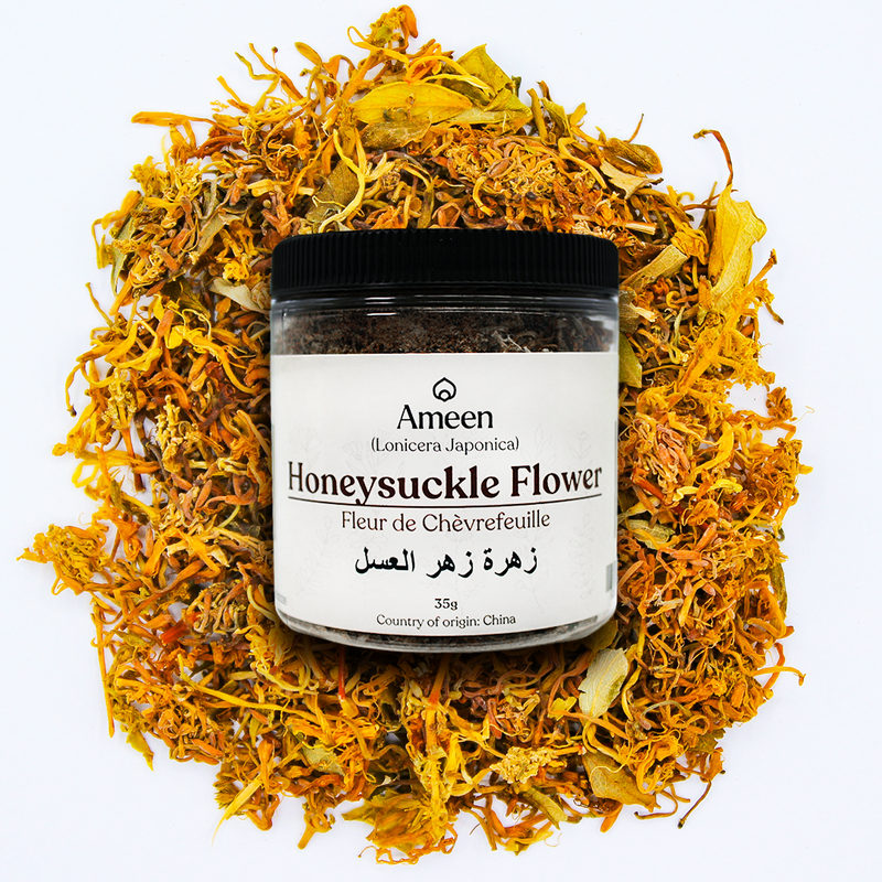Japanese Honeysuckle, 金銀花 (Jīn Yín Huā), Silver Flower, Woodbine, Nintai Flower, Suikazura (スイカズラ, Japanese), Honeysuckle Vine, Chinese Honeysuckle, Lonicera Flower, Common Honeysuckle, Hall's Honeysuckle, Yin Hua, White Honeysuckle, Jīn Yín Téng (金银藤), Gold and Silver Flower, Honey Vine