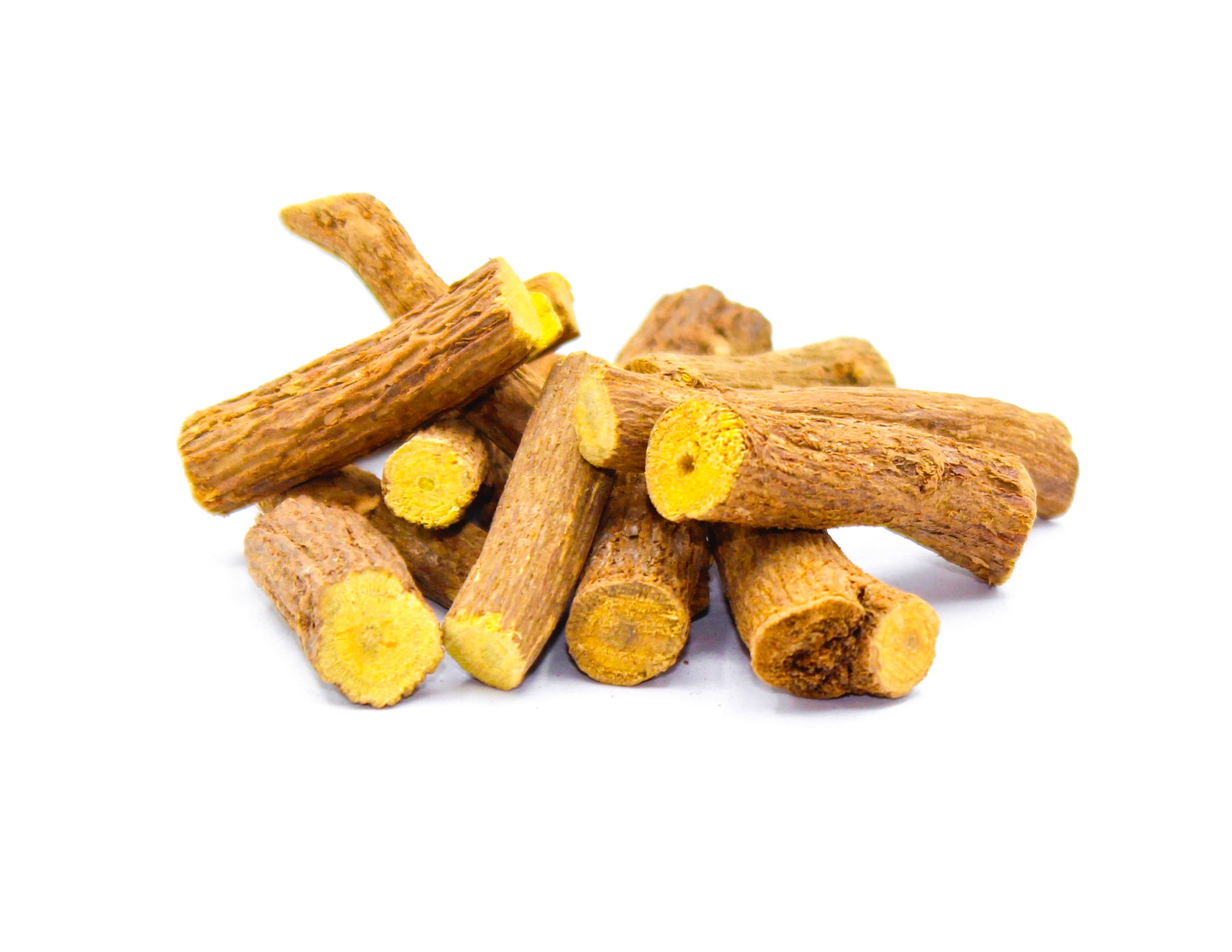 Licorice Root Sticks, Sweet wood, alcacuz, Chinese licorice, gan cao, gan zao, Glycyrrhiza glabra, lakritze, Lakritzenwurzel, orozuz, regliz, Russian licorice, Spanish licorice, sweet root, yashtimadhu, and yo jyo hen shi ko, licorice root, mulathi, mulethi, muleti, Liquorice