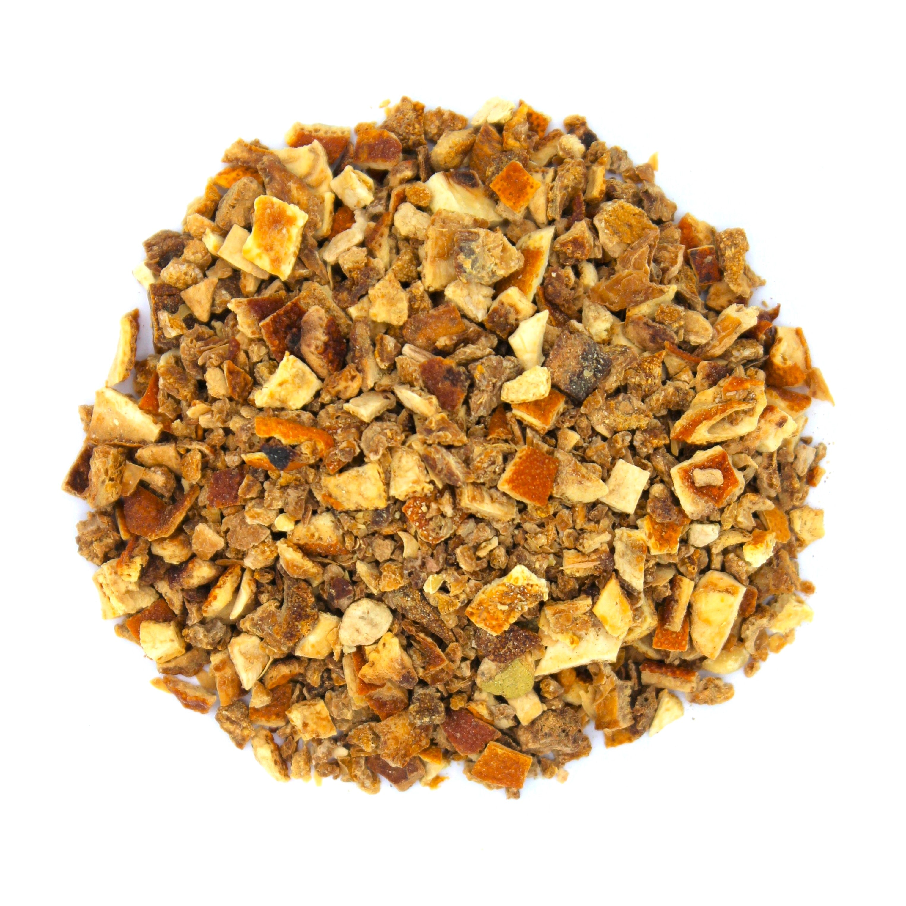 Botanical Name: Citrus sinensis
Common Names: Citrus Peel, Sweet Orange Peel, Orange Rind, Orange Zest, Bitter Orange Peel, Chen Pi, Pericarpium Aurantii, Naranja Dulce Peel, Santra Chilka, Citrus Aurantium Peel, and many more (see full list for regional names and variations).