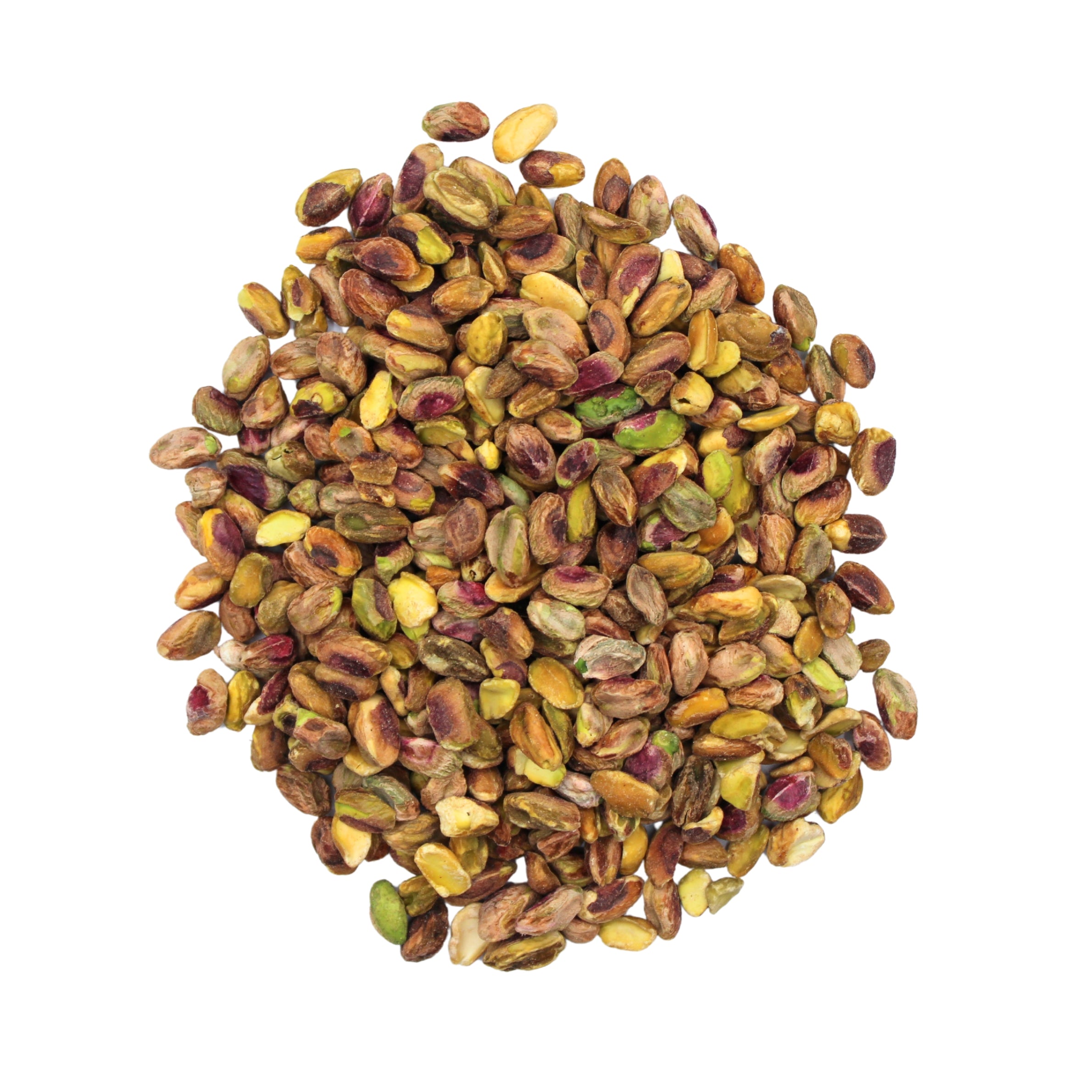 Botanical Name: Pistacia vera
Common Names: Roasted Pistachio Kernel (No Salt), Unsalted Pistachio Kernels, Toasted Pistachio Nuts
Global Names:
Persian: مغز پسته بو داده بدون نمک
Arabic: فستق محمص بدون ملح
Pashto: بوډل شوی پسته مغز بې مالګه
Hindi: भुना हुआ पिस्ता (बिना नमक)
Chinese: 烘烤无盐开心果仁 (Hōngkǎo wú yán kāixīn guǒrén)
Turkish: Tuzsuz Kavrulmuş Antep Fıstığı İçi
French: Pistache grillée sans sel
Russian: Обжаренное ядро фисташки без соли