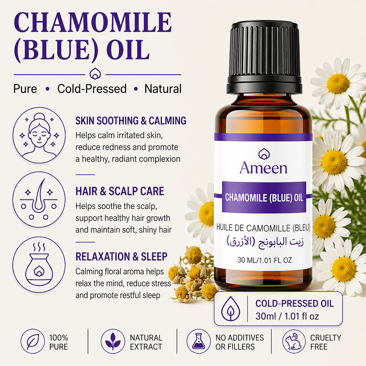 Blue Chamomile Oil
