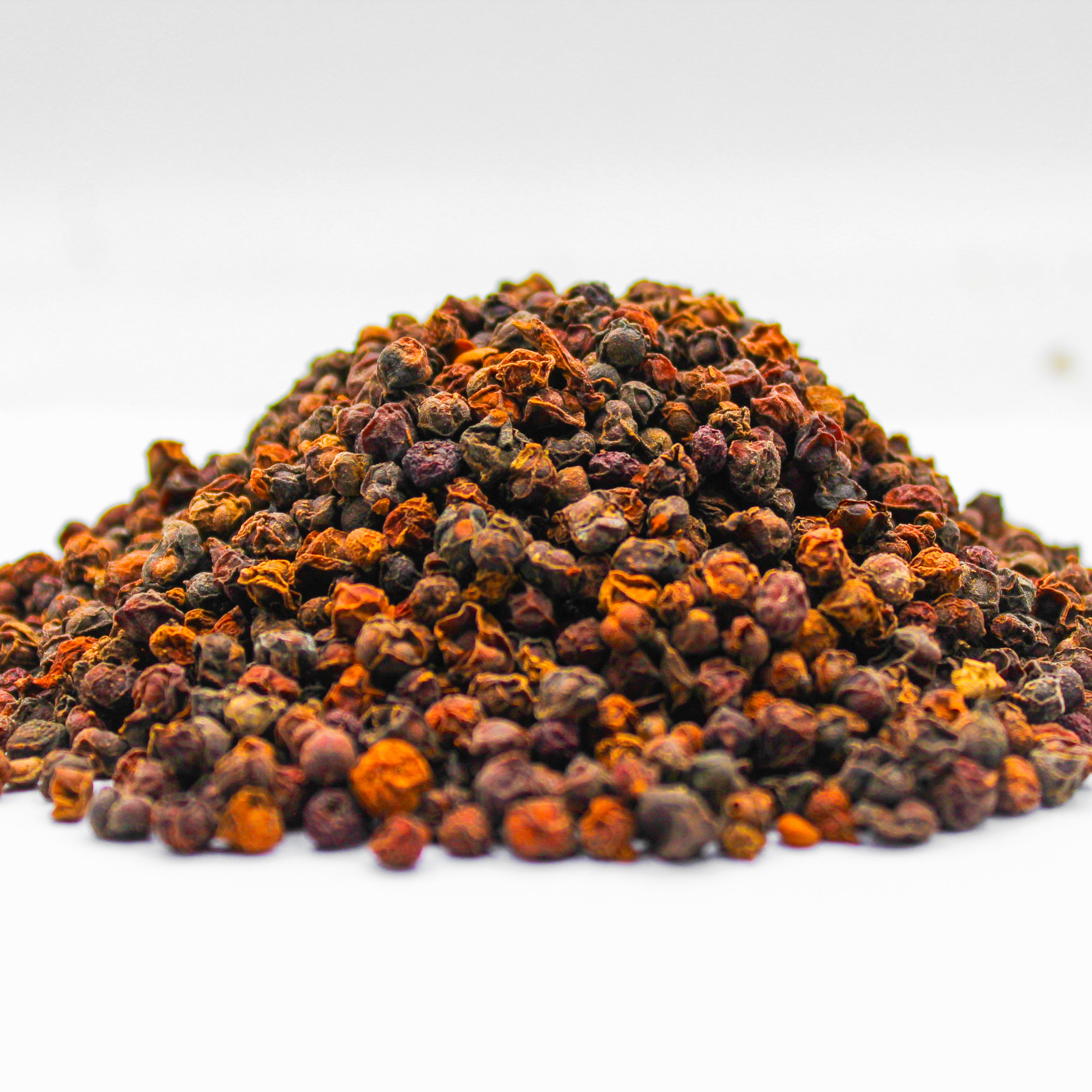 Botanical Name: Schisandra chinensis
Common Names:

English: Five Flavor Berry, Magnolia Vine
Chinese: 五味子 (Wǔ Wèi Zǐ)
Korean: 오미자 (Omija)
French: Baie de Schisandra
Other: Sourberry, Lemon Plant