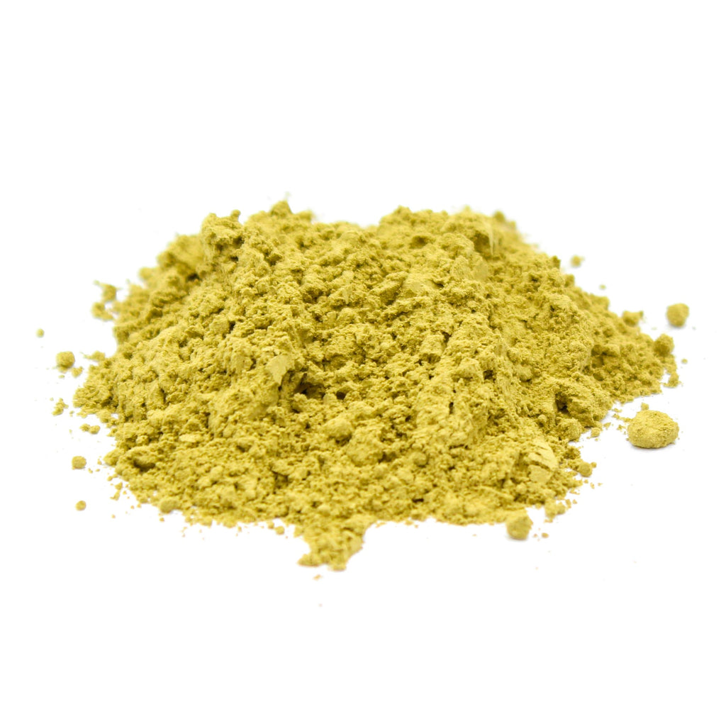 Botanical Name: Cassia angustifolia
Common Names:

English: Senna Leaf Powder, Cassia Powder
Hindi: सोनामुखी पाउडर (Sonamukhi Powder)
Arabic: مسحوق أوراق السنا (Mas’ooq Awraq al-Sana)
Other: Séné Poudre, Senna Pulver, Cassia angustifolia Pulver