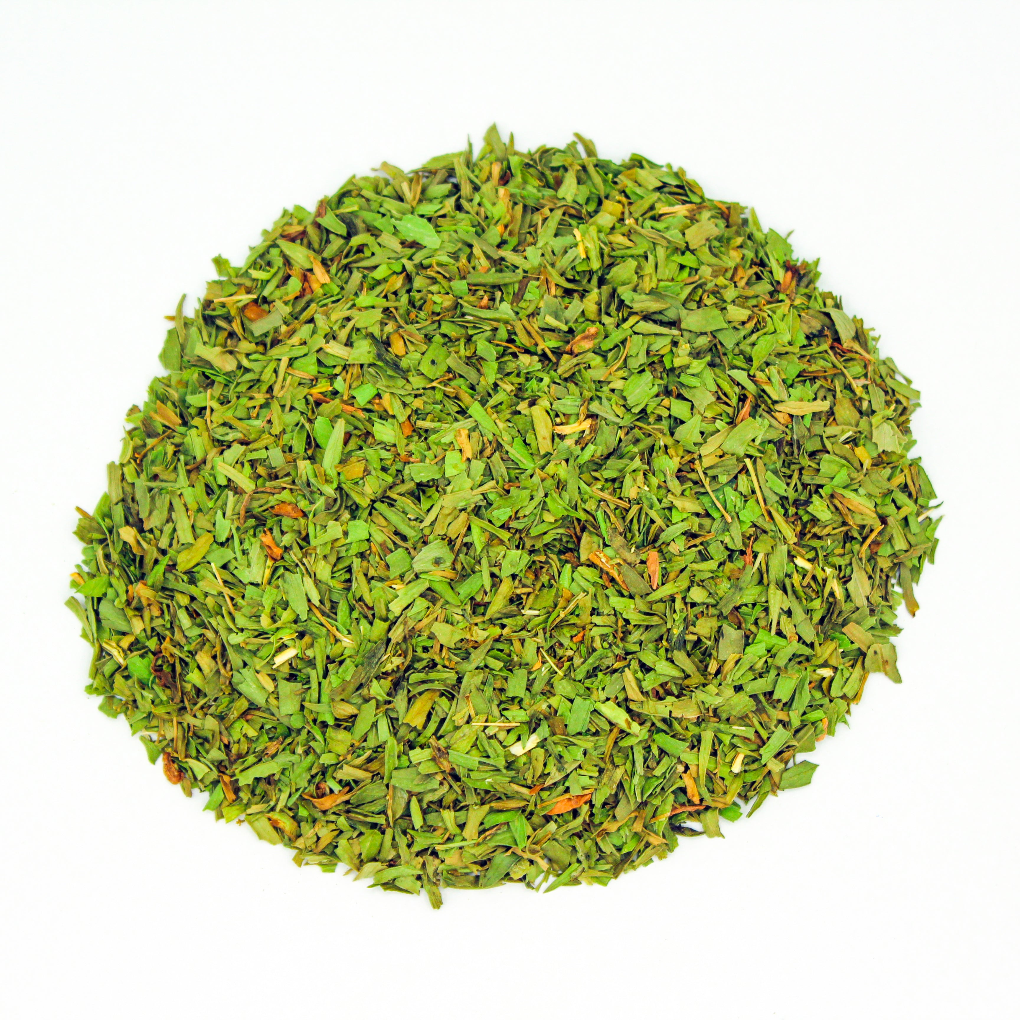 Botanical Name: Artemisia dracunculus
Common Names:

English: Tarragon, French Tarragon, Estragon
French: Estragon
Spanish: Estragón
German: Estragonkraut
Russian: Тархун (Tarkhun)
Arabic: الطرخون (Al-Tarkhoun)
Other Names: Dragon Herb, Green Tarragon, Wild Tarragon