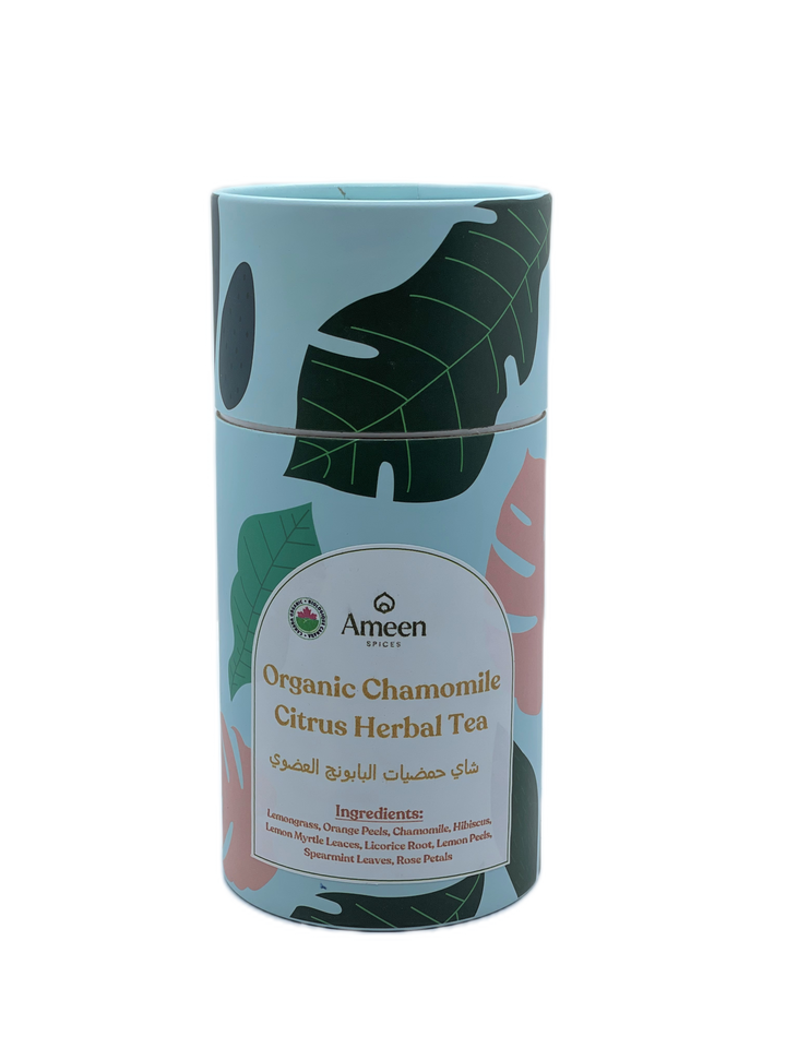 Organic Chamomile Citrus Herbal Tea